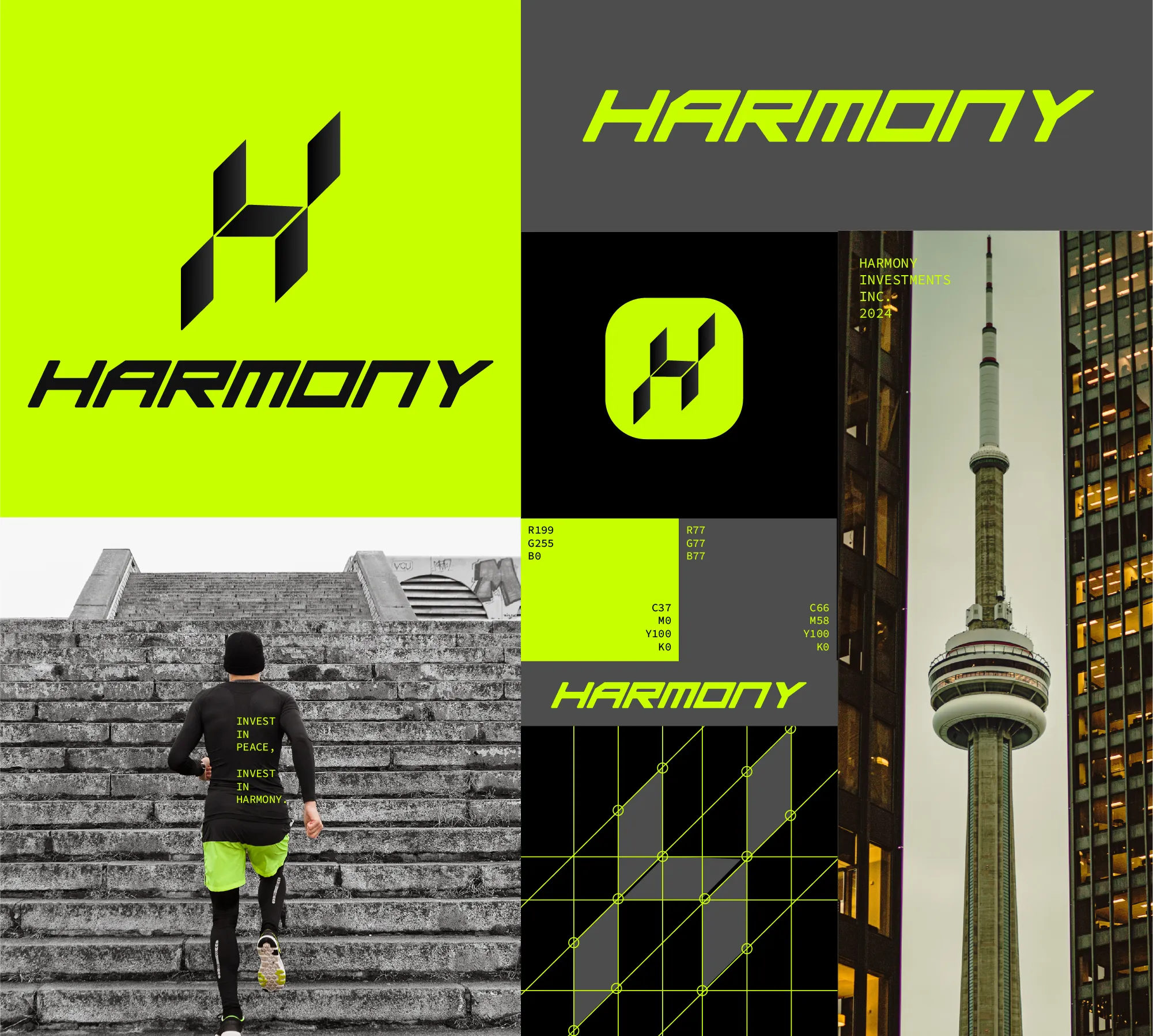 Logo lockups and color system